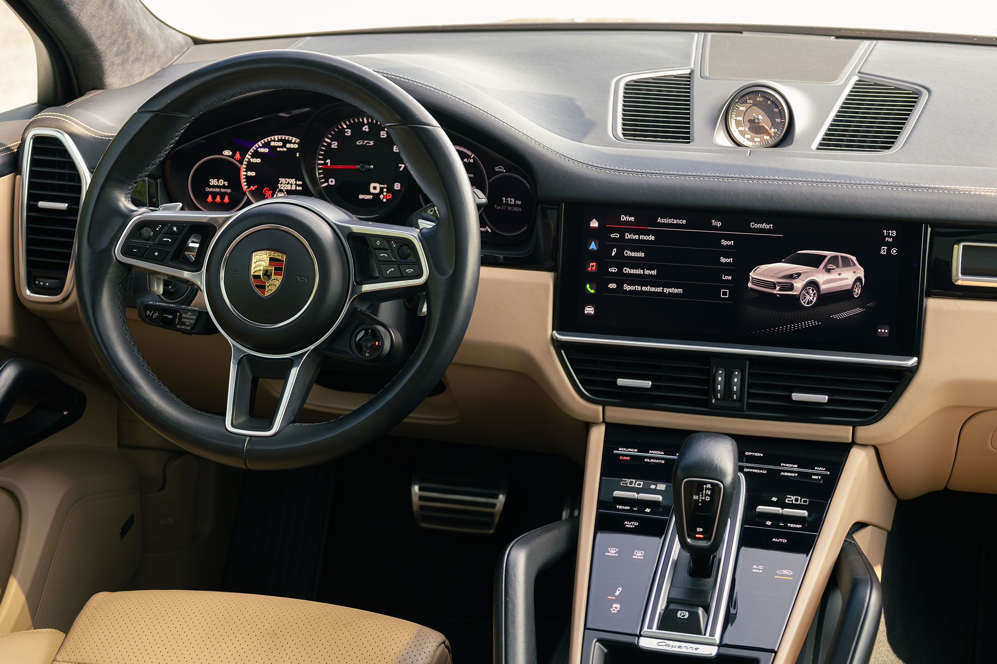 Porsche Cayenne GTS Gris