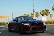 BMW M8 Competition Convertible Red video