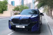 BMW XM Blue video