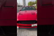 Ford Mustang Vidéo rouge