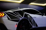 Ford Mustang New Gen White & Black video
