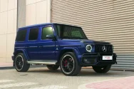 Mercedes G63 AMG Dark Blue video