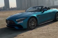 Mercedes SL43 Blue video