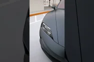 Porsche Taycan Grey Matte video
