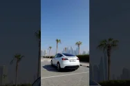 Tesla Model Y White video
