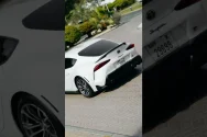 Toyota Supra Белое видео